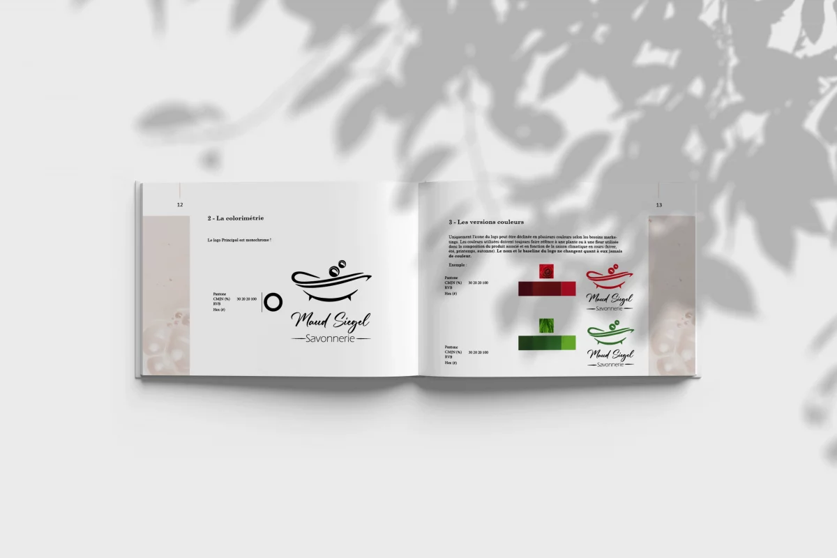 Charte graphique Maud Siegel l